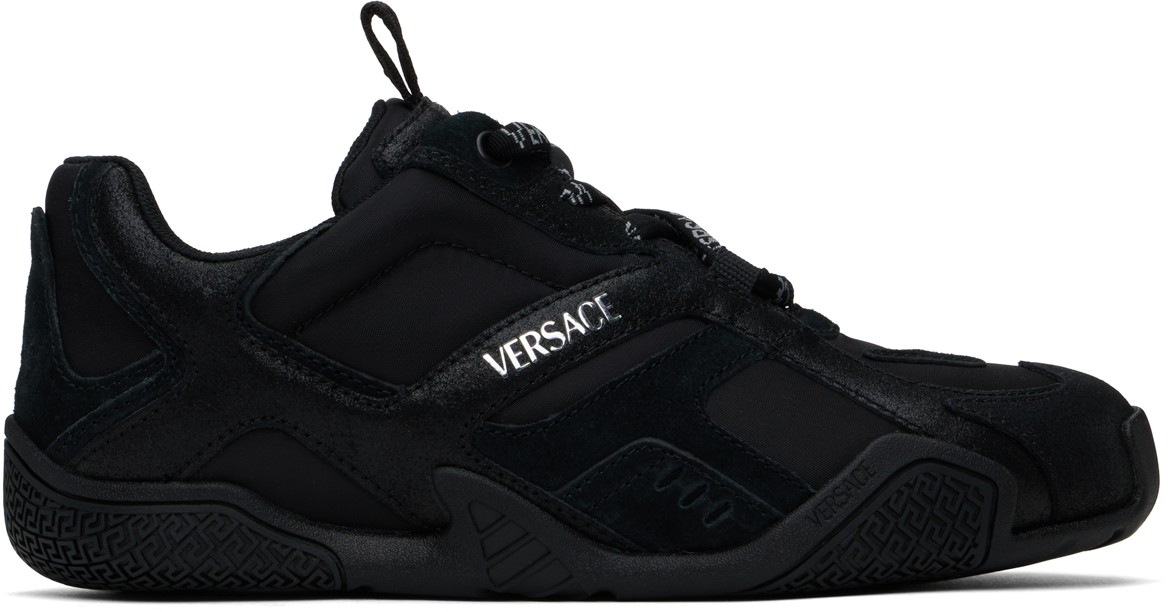 【関税込み】Versace ブラック Galaxia スニーカー