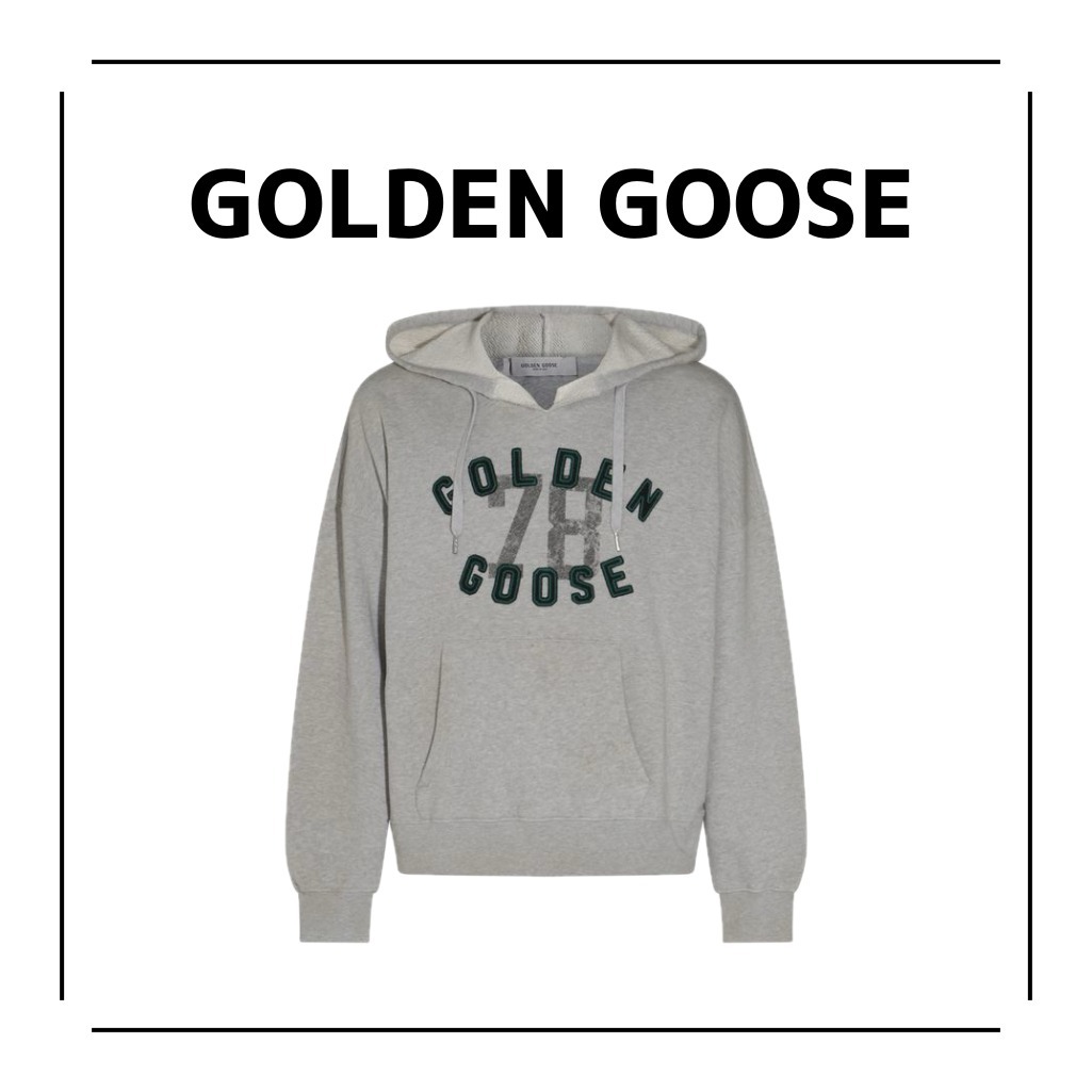 Golden Goose GreyCotton Sweatshirt コットン スウェットシャツ