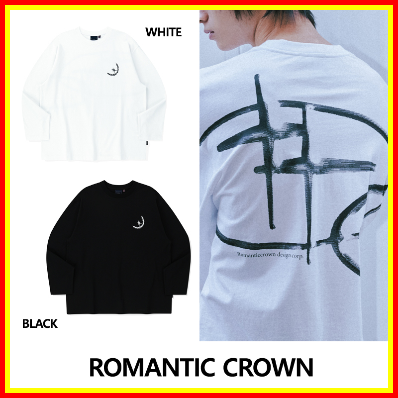 [ROMANTIC CROWN] BIG SHINING LOGO L/S /追跡付