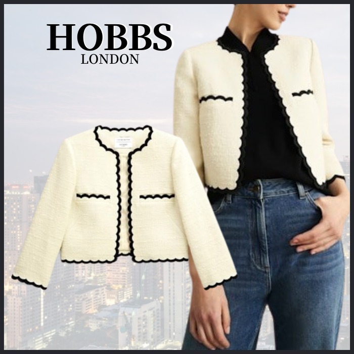 【関税なし】HOBBS ホッブス laskett ブークレ ジャケット