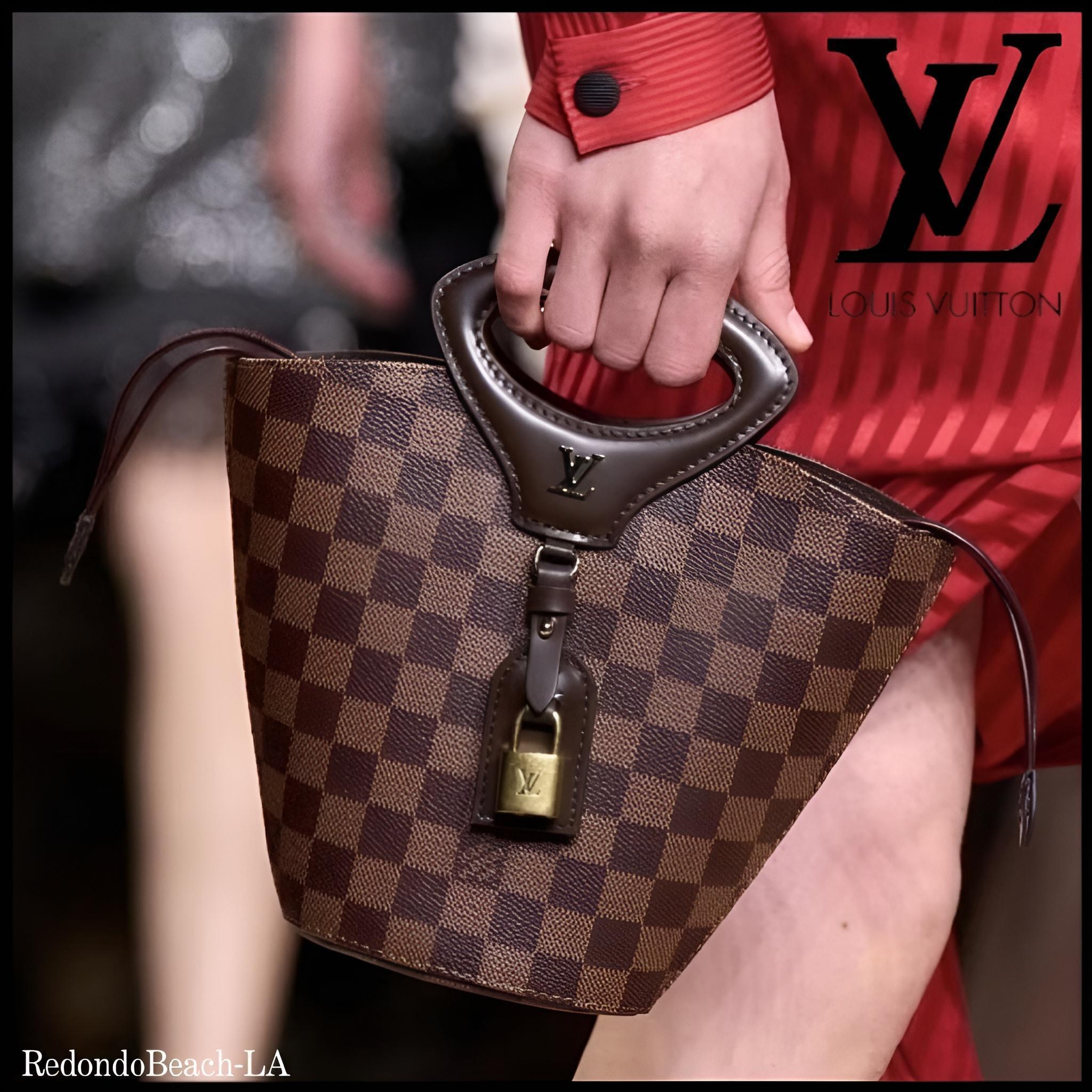 【ブラウンの美しきダミエ】LOUIS VUITTON★ハンドバッグ