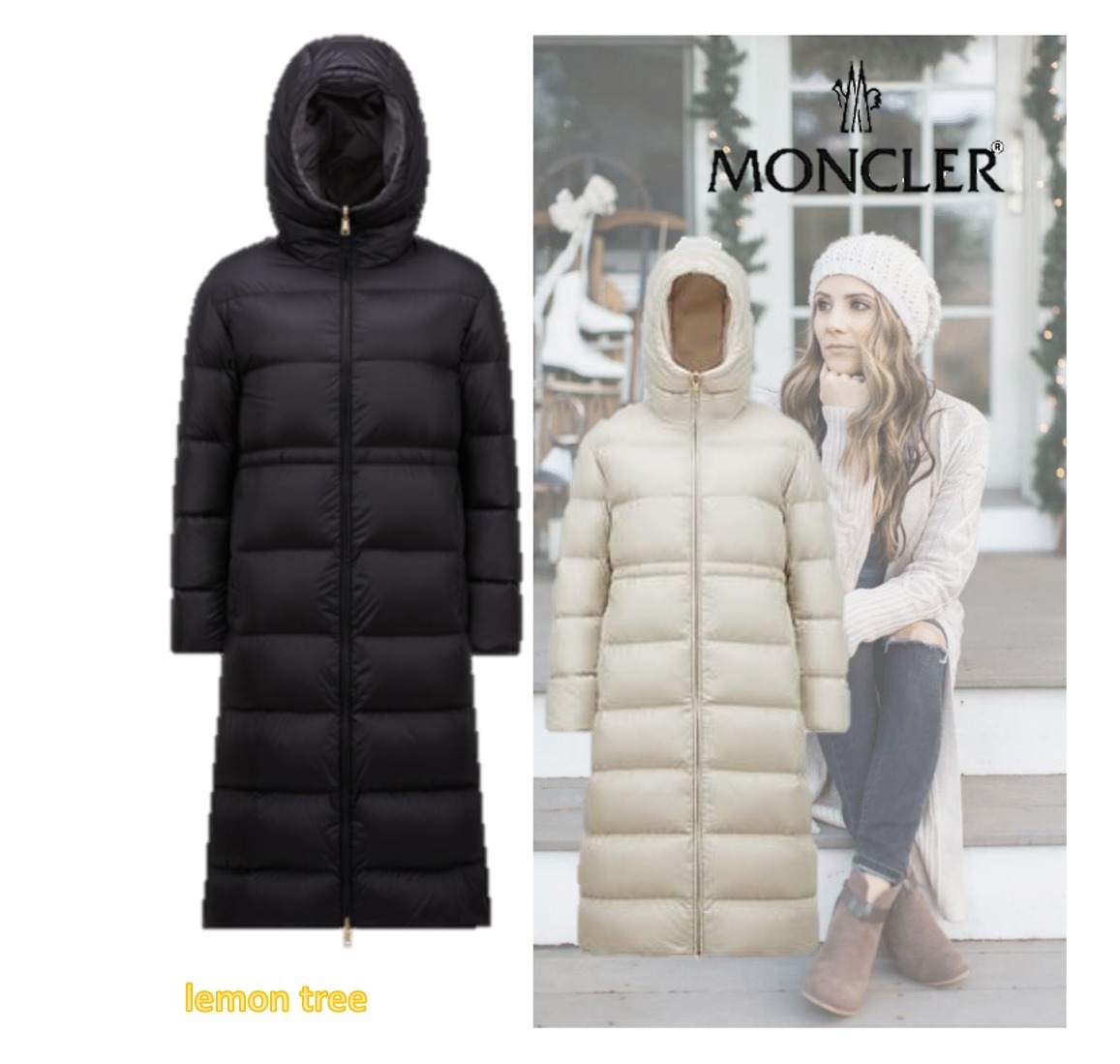 MONCLER ロングダウンジャケット リバーシブル Boulogne