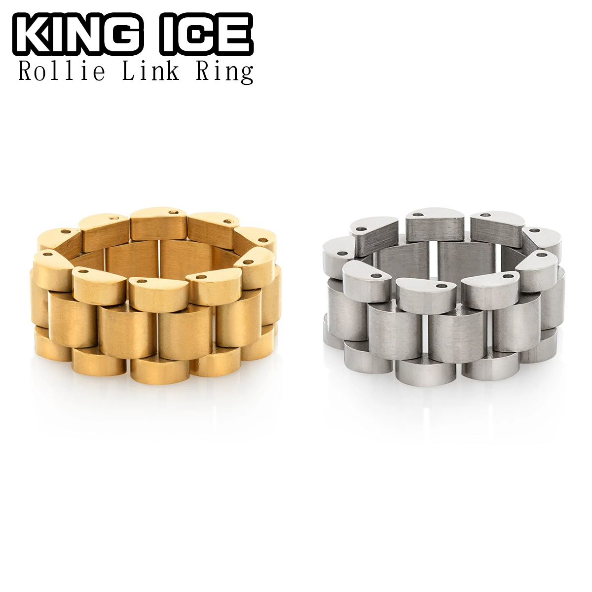 KING ICE キングアイス Rollie Link Ring リング 指輪