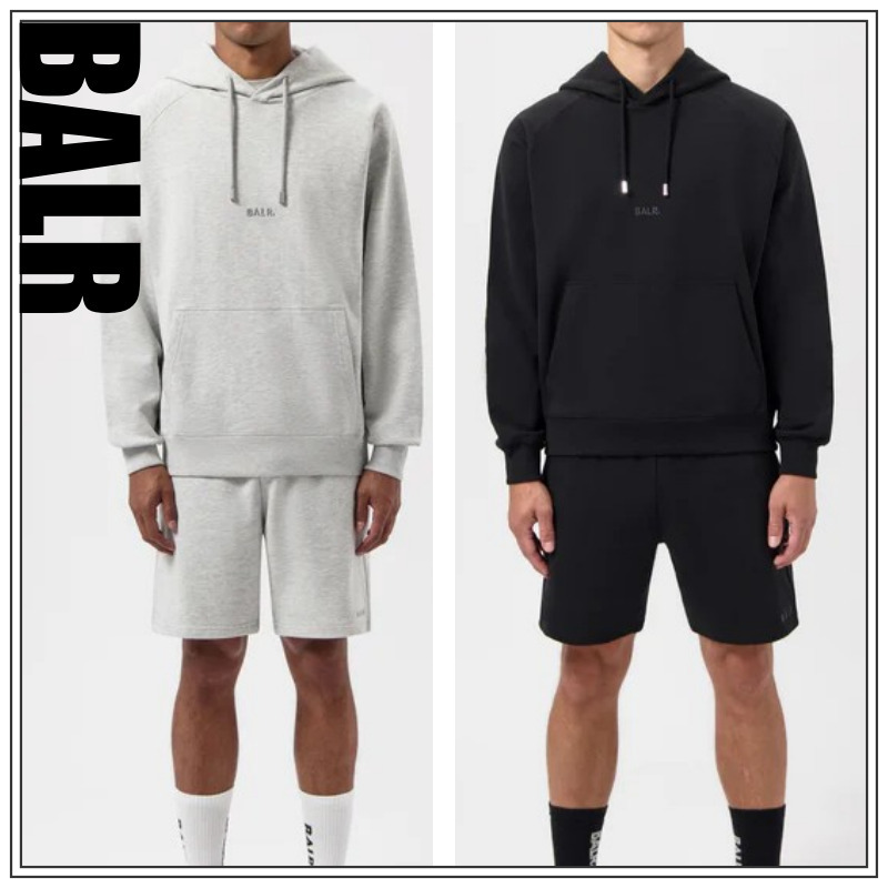BALR フード付ロゴ入りパーカー 関税送料込み
