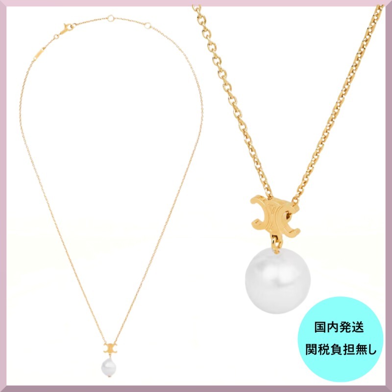 セリーヌ CELINE CELINE ネックレス レ・ペルル 461GZ6PRB