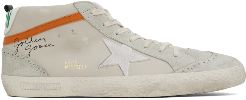 【関税込み】Golden Goose トープ Mid Star スニーカー