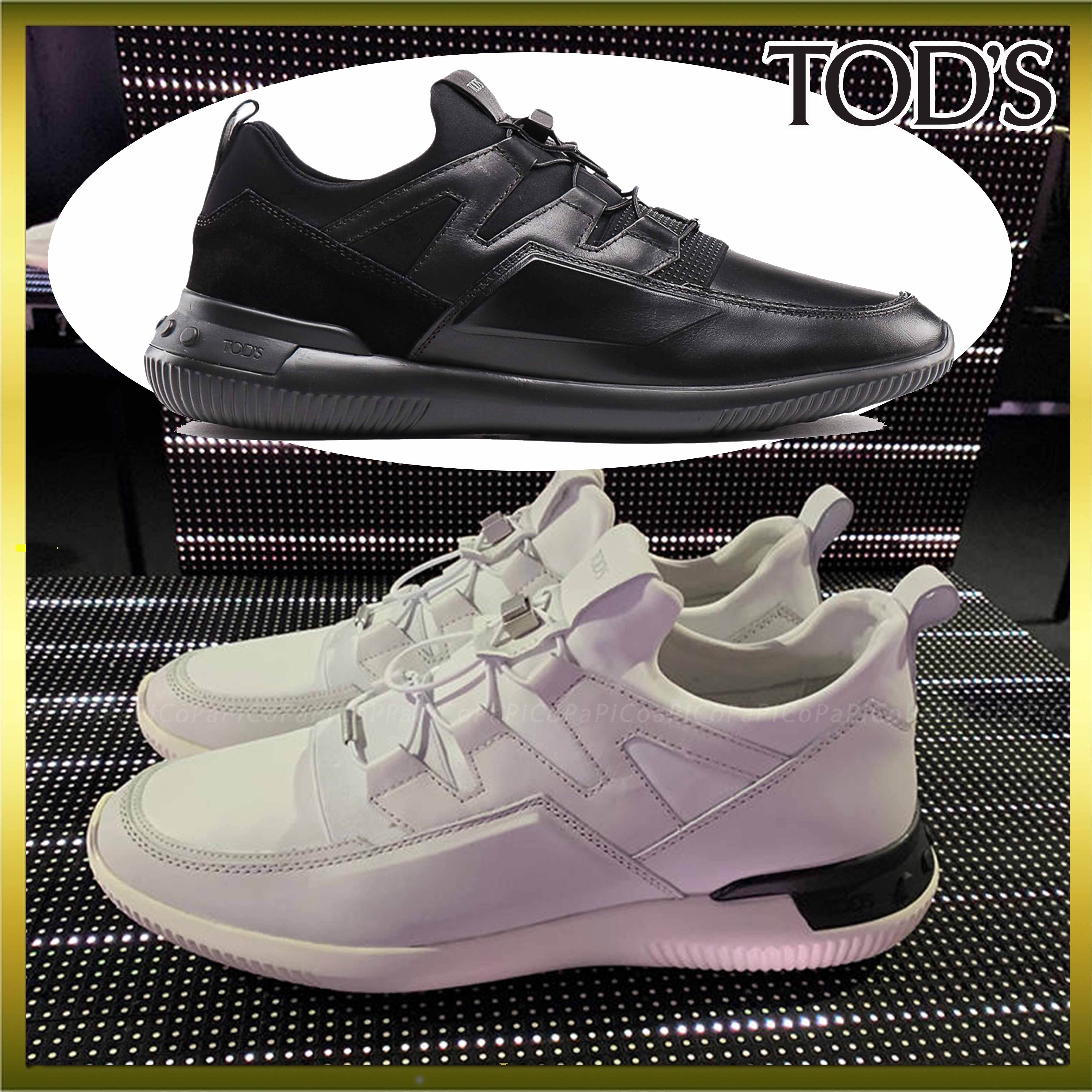 【数量限定特価！関税送料込】TOD’S NO_CODE レザー スニーカー