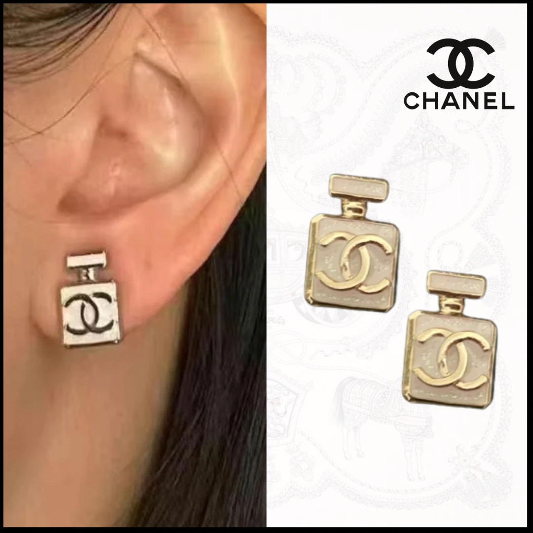 【香水モチーフ】◆CHANEL◆ピアス
