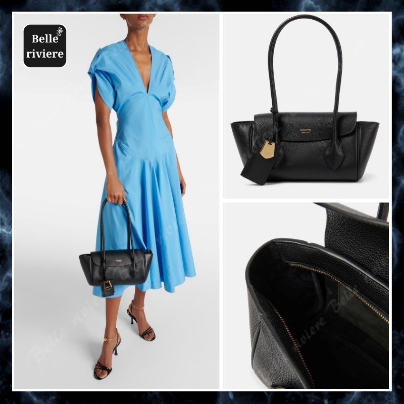 24AW new/FERRAGAMO イーストウエストレザートートバッグ Bag