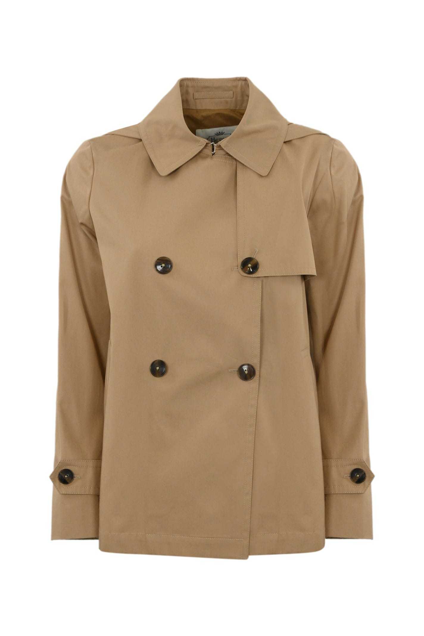 【送料&関税込】Herno Cotton Gabardine Raincoat