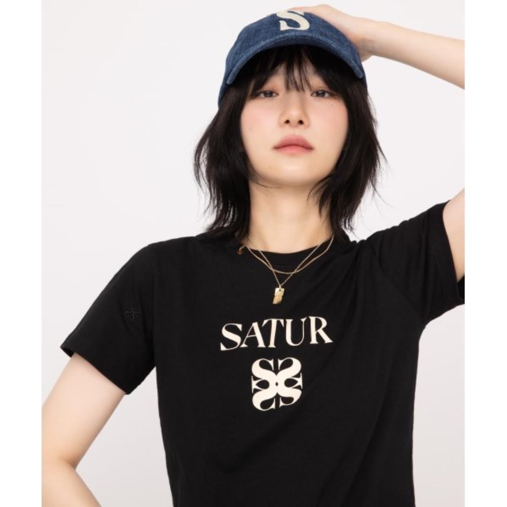 ◆SATUR◆ Vintage casual ball cap vintage denim SA243UAP01IB