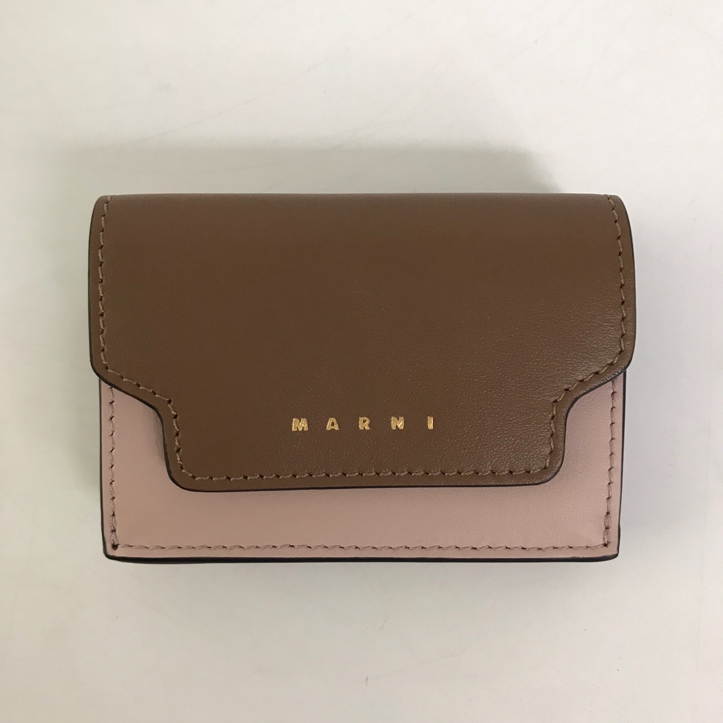 MARNI☆レザー レディース 三つ折りたたみ財布