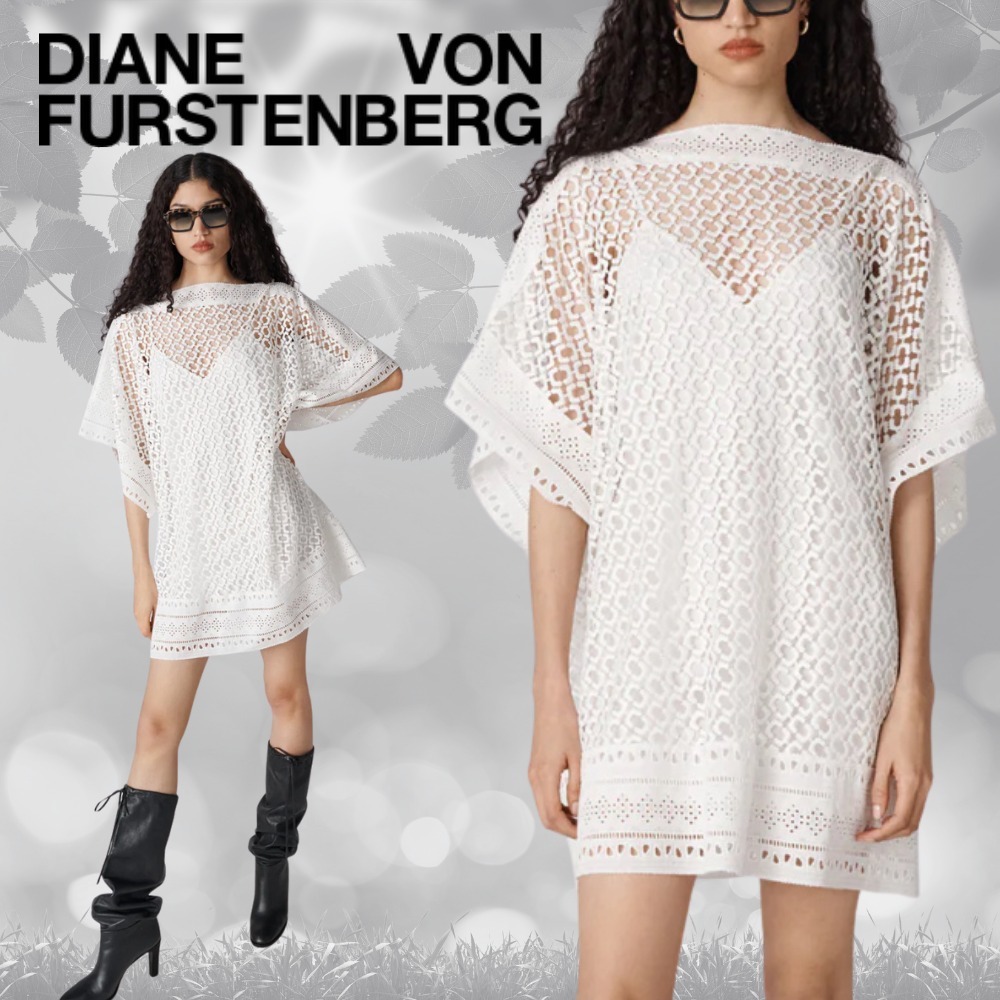 【関税込】DVF ★ワンランク上のエレガンス★リリア ミニドレス
