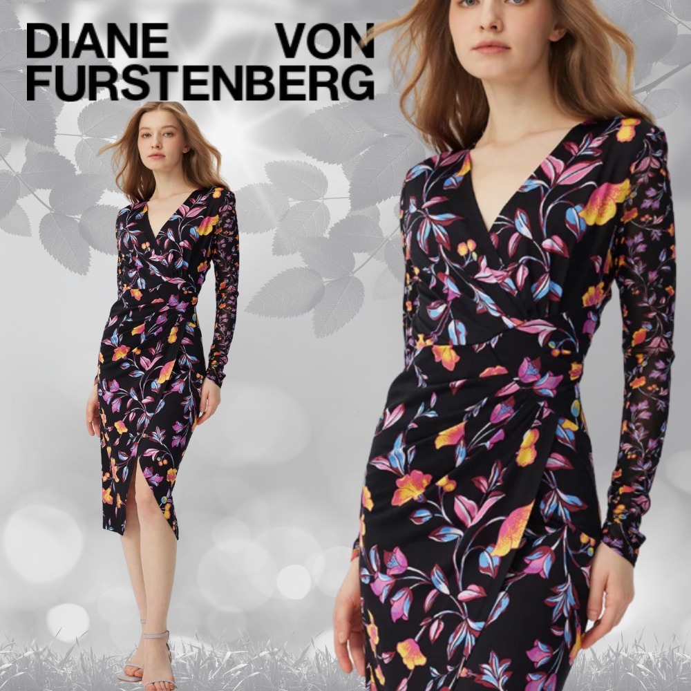 【関税込】DVF ★永遠に愛されるデザイン★ネヴァイン ドレス