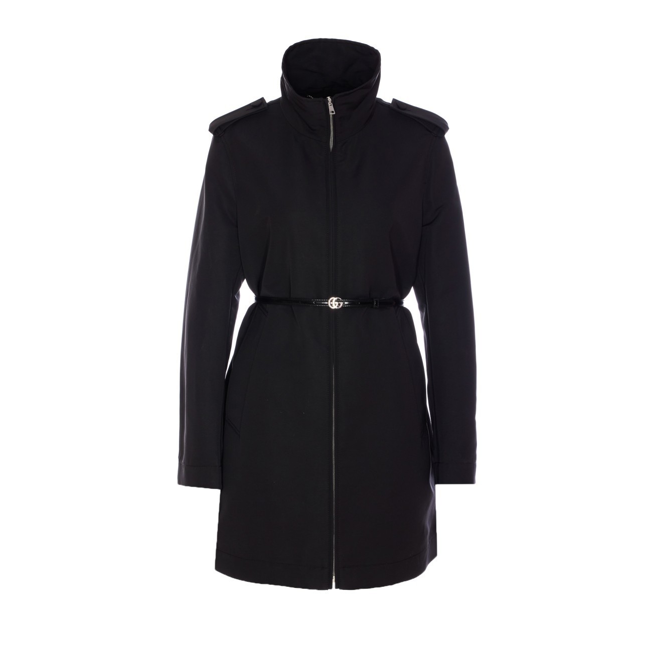 コート Gucci NYLON FAILLE COAT