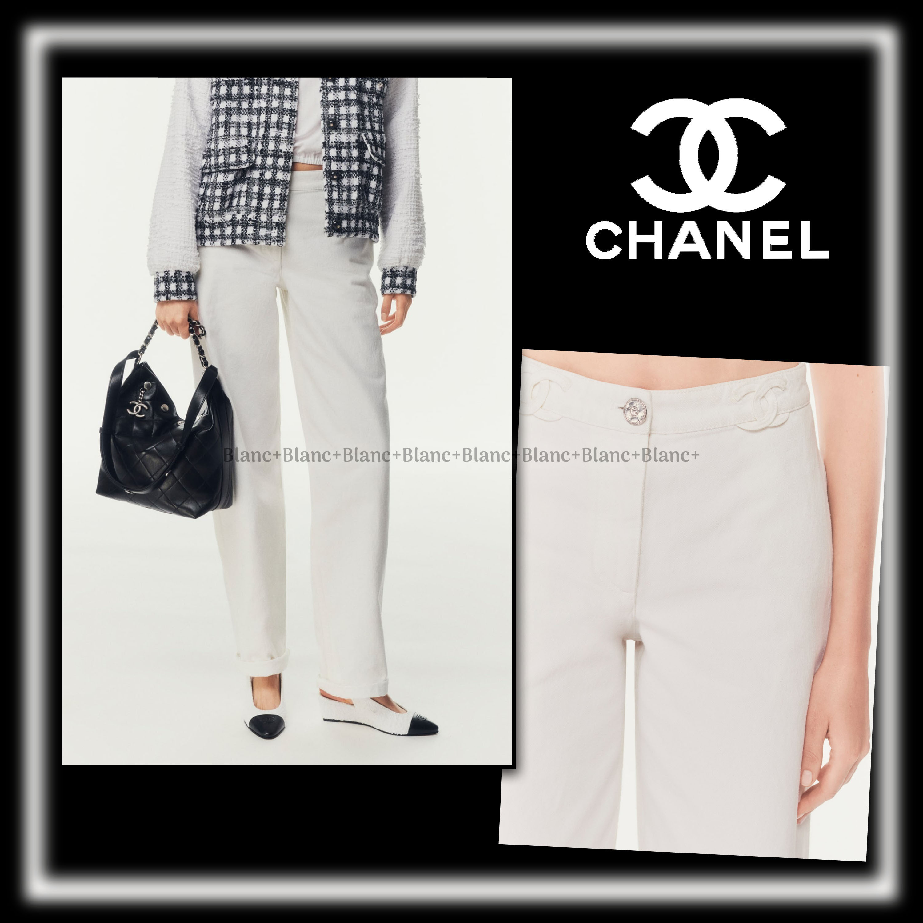 爽やかカジュアル♪【CHANEL】ウォッシュドデニム