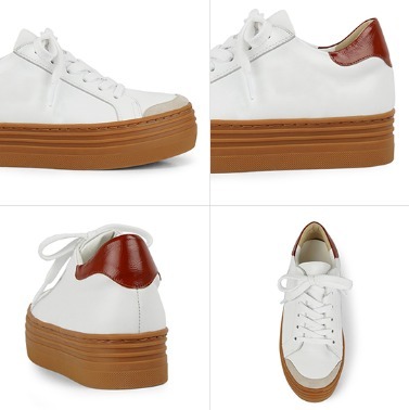 ★早期完売★RACHEL COX★Maelys レザースニーカー★5.5cm 厚底