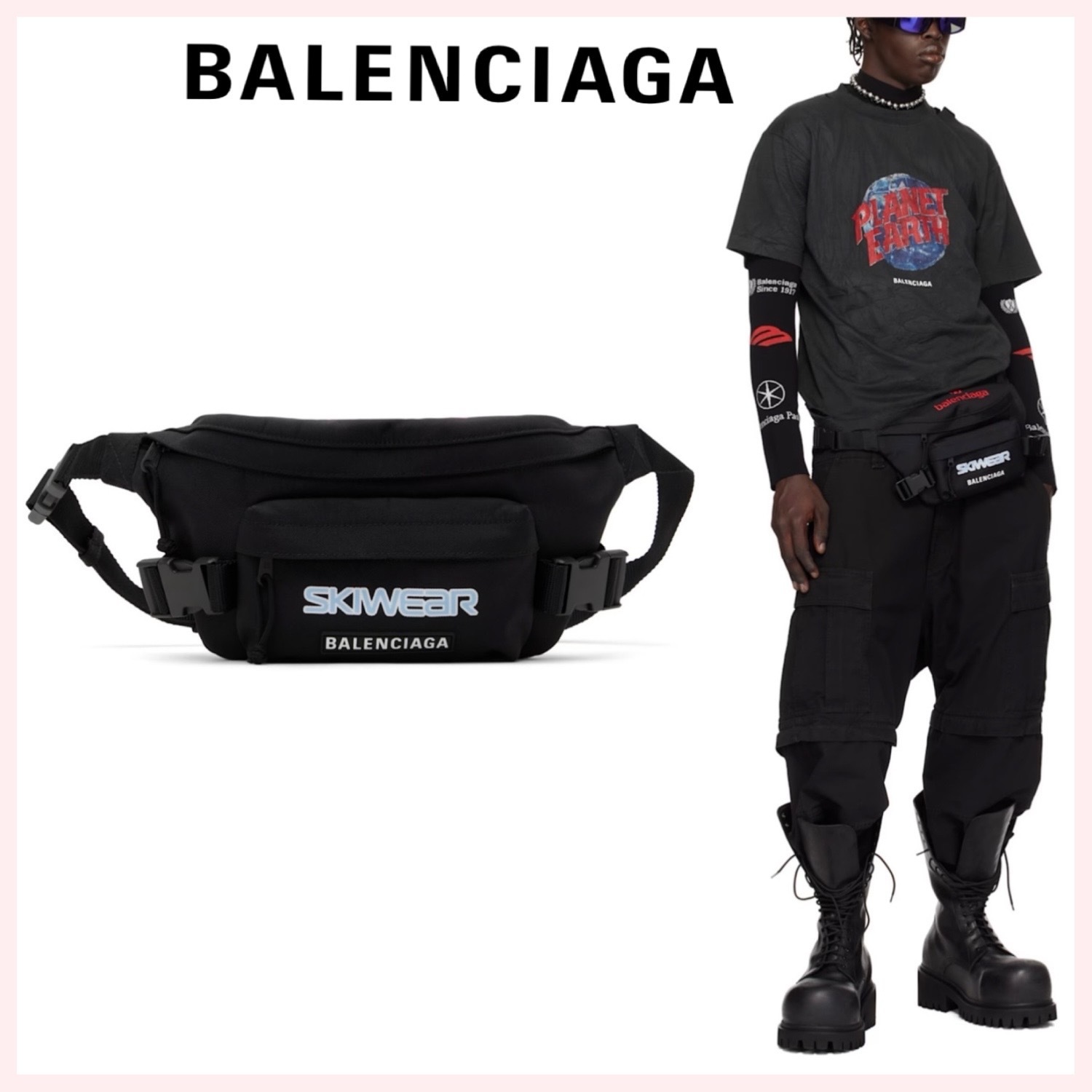 ★BALENCIAGA★関税込♪日本未入荷♪Ski ベルトバッグ