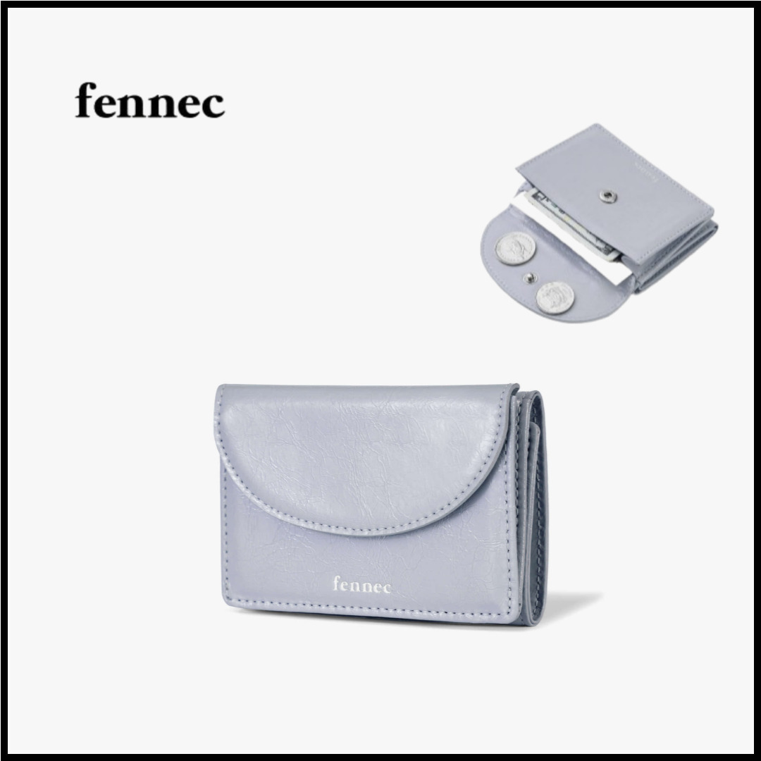 [fennec] CRINKLE HALFMOON MINI WALLET ML / 韓国発