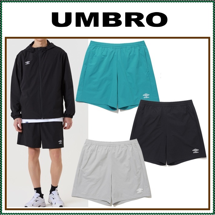 【UMBRO】Active Basic Half-Length Shorts /追跡付