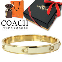 ラッピング済 ギフトセット コーチ バングル ブレスレット 彼女