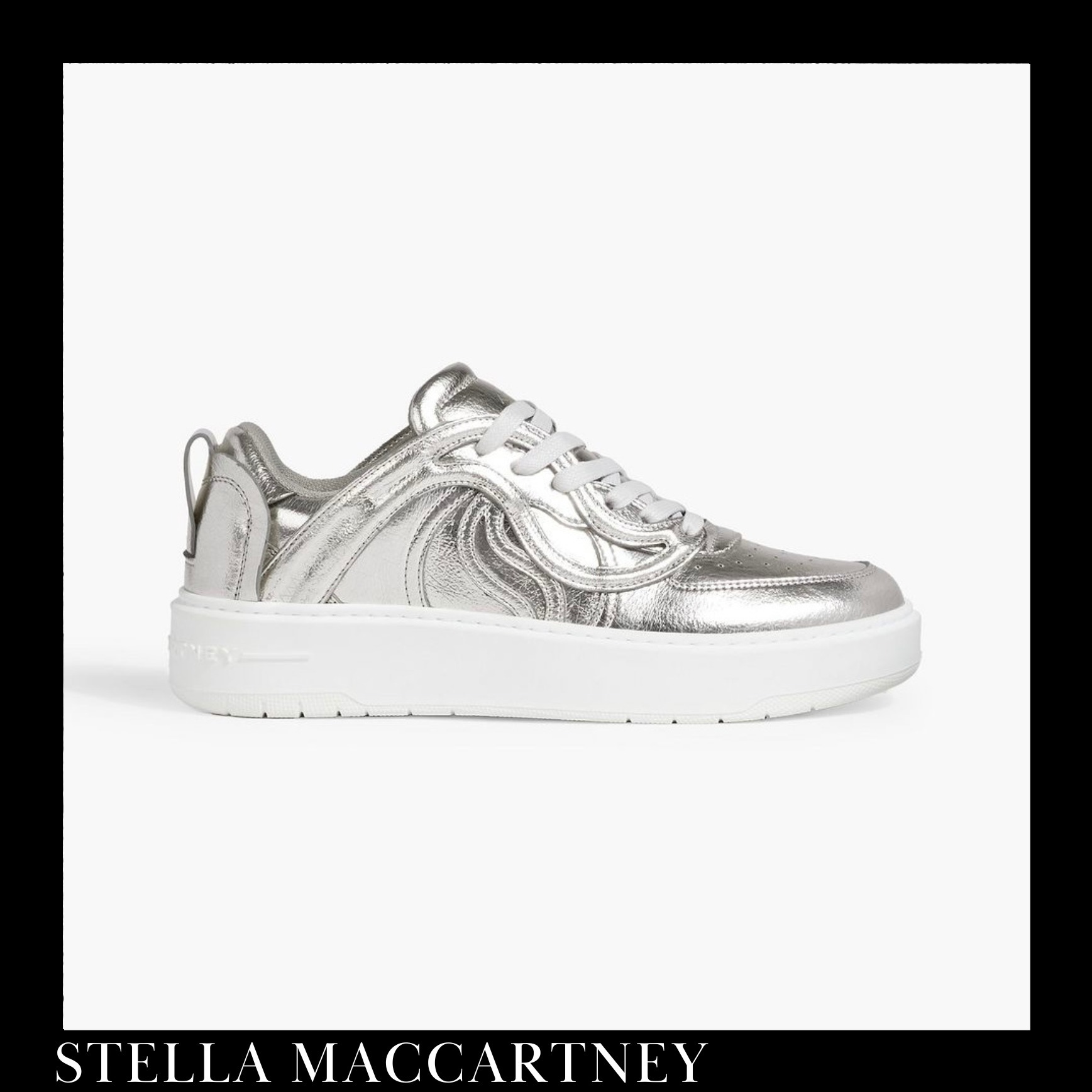＊送料・関税込み＊STELLAMCCARTNEY S-Wave 1スニーカーシルバー