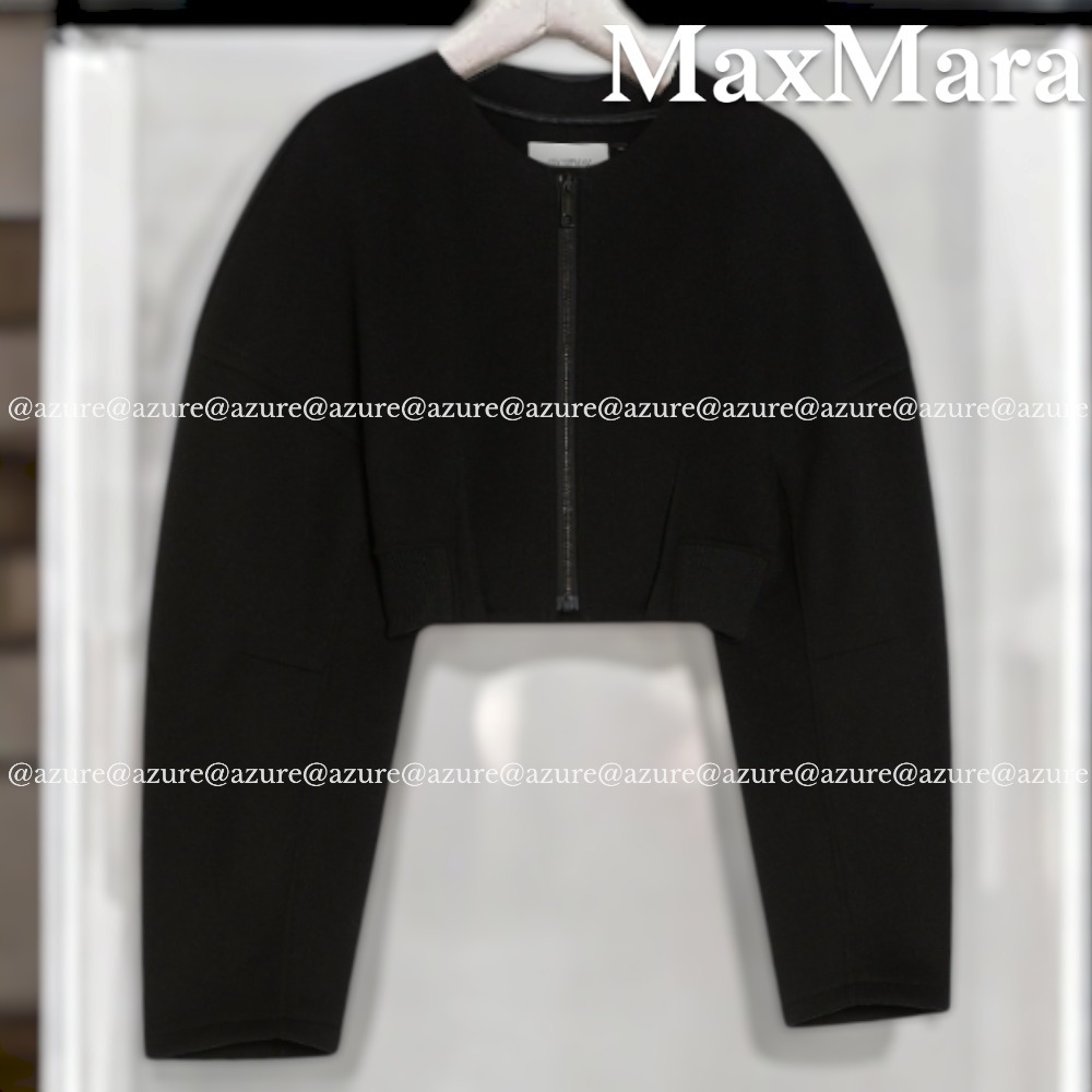 直営♪SPORTMAX ウール マイクロボンバー MENDOZA