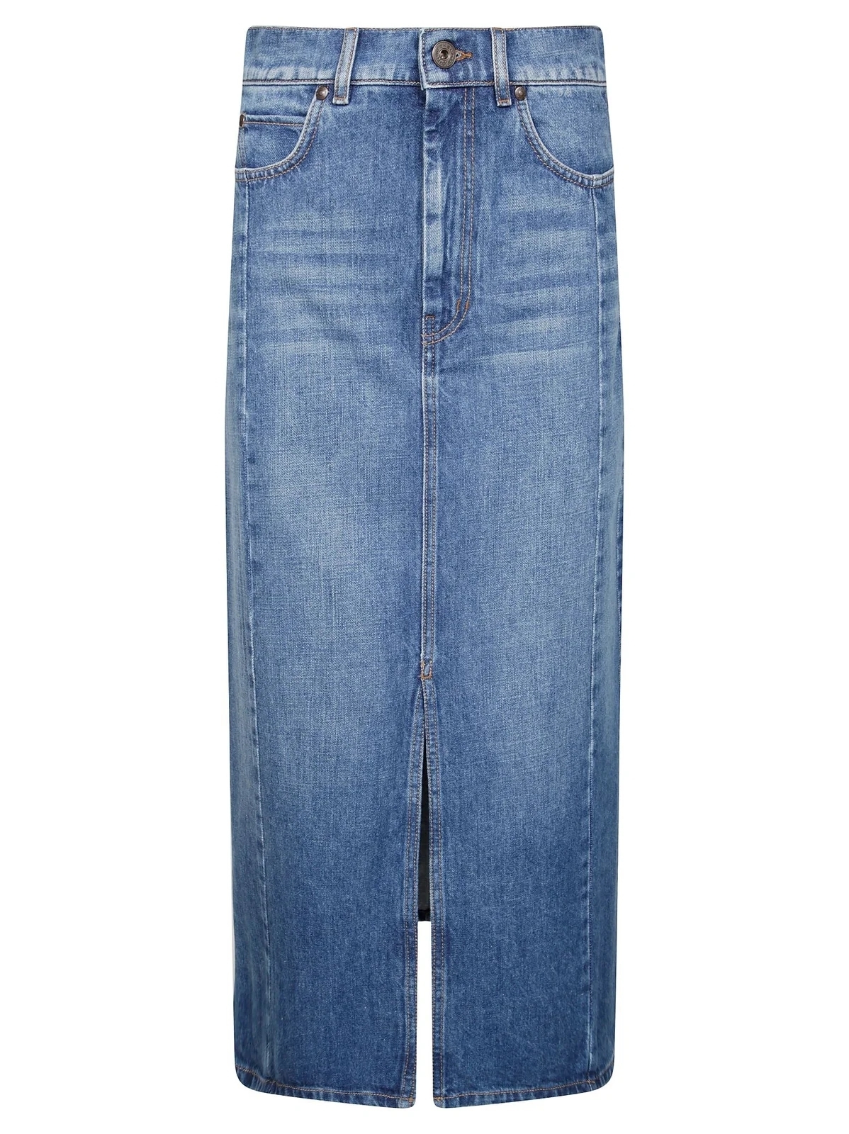 Weekend Max Mara [ジェッソ] コットン デニム ロング スカート