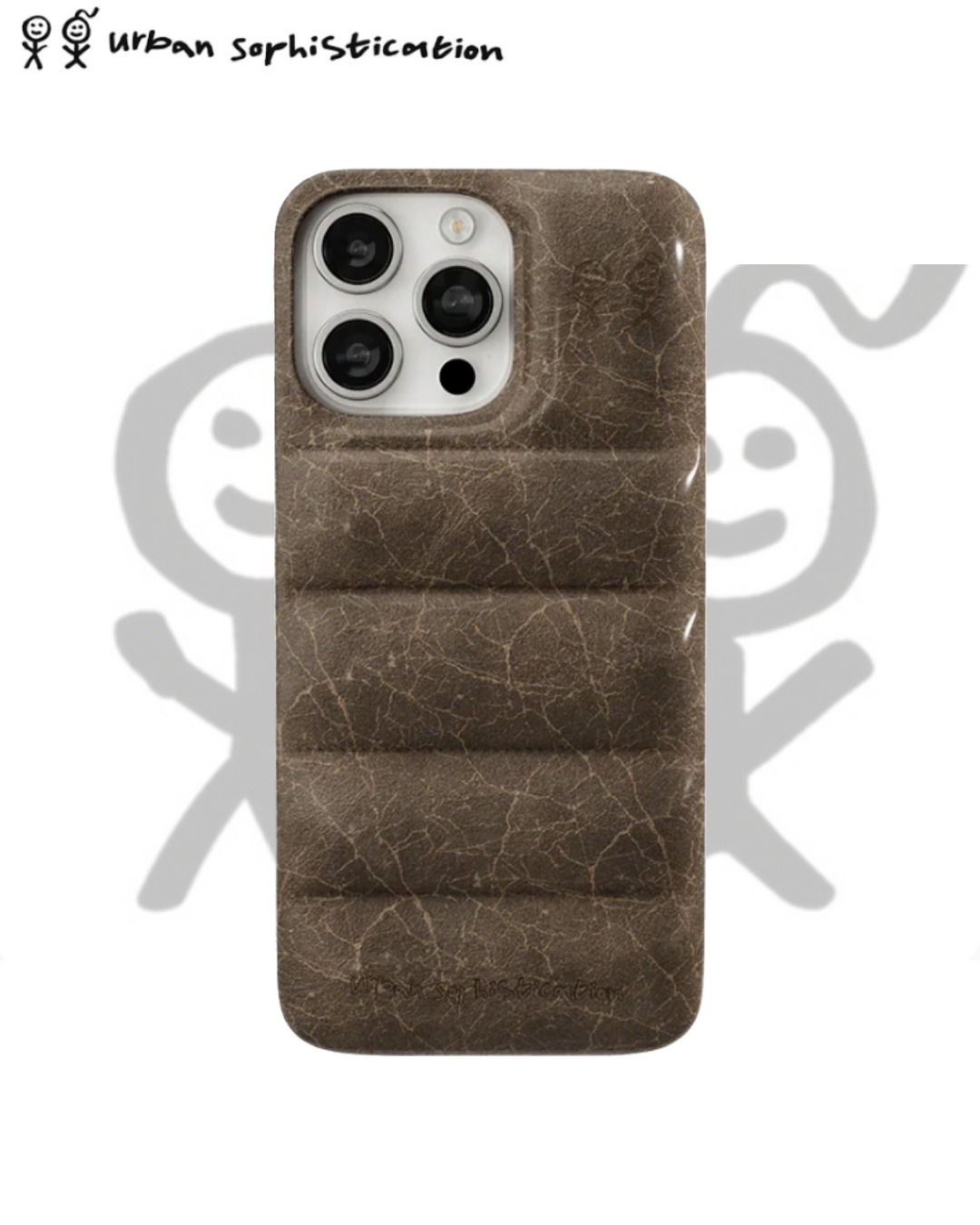 URBAN SOPHISTICATION◆The Puffer iPhone Case＊送料関税込 The Puffer Case® - Black | Urban Sophistication
