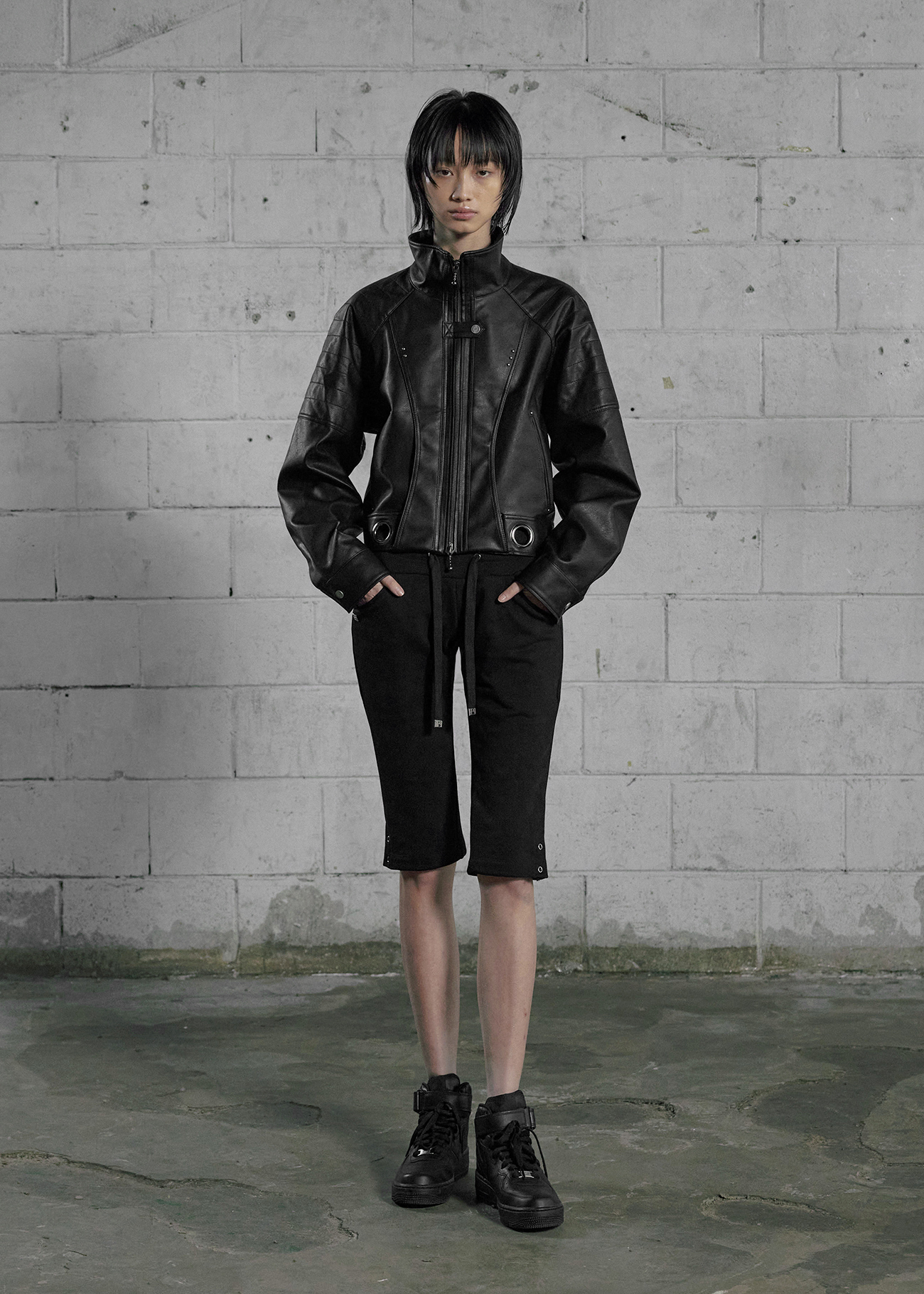 【BOHEMSEO】\"25SS\" MOTORCYCLE LEATHER JACKET [正規品]