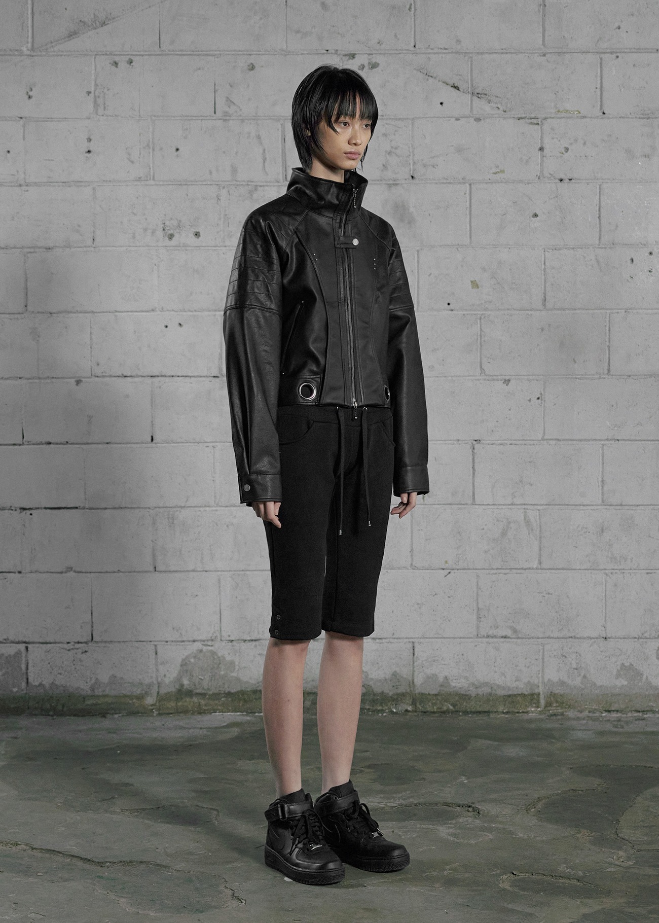 【BOHEMSEO】\"25SS\" MOTORCYCLE LEATHER JACKET [正規品]