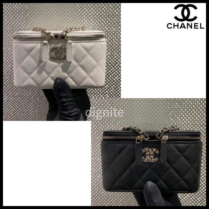 上品なトップハンドル♪【CHANEL】25S チェーン ハンドバッグ org.jpg