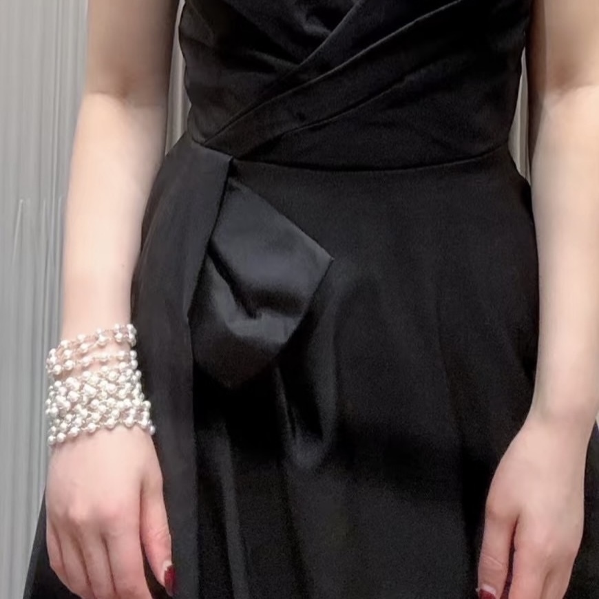 【パールで華やか☆】DIOR D-Vinity カフブレスレット 手元から華やか♪】DIOR☆D-Vinity カフブレスレット