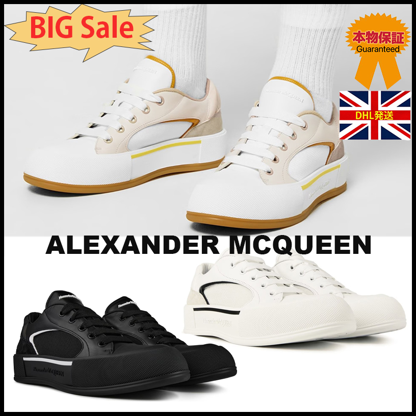 【ALEXANDER MCQUEEN】BIG Sale★DECK  スニーカー