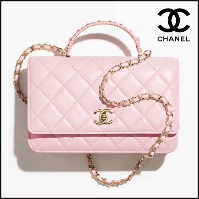 ★清楚でエレガントが魅力【 CHANEL 】チェーンウォレット