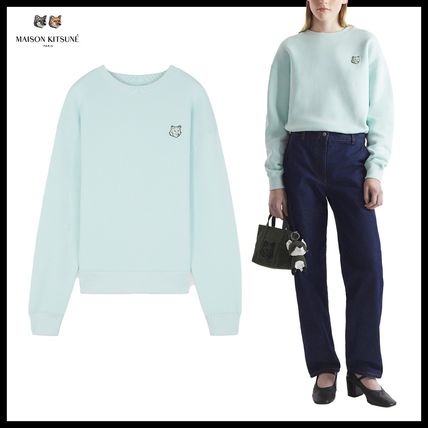 グリーン（緑）系 MAISON KITSUNE(メゾンキツネ) スウェット
