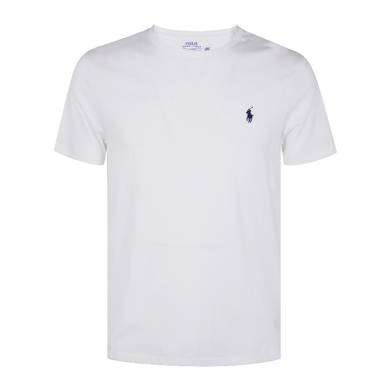 Tシャツ・カットソー Ralph Lauren T-SHIRT SHORT SLEEVE (710 680785 003 WHITE)