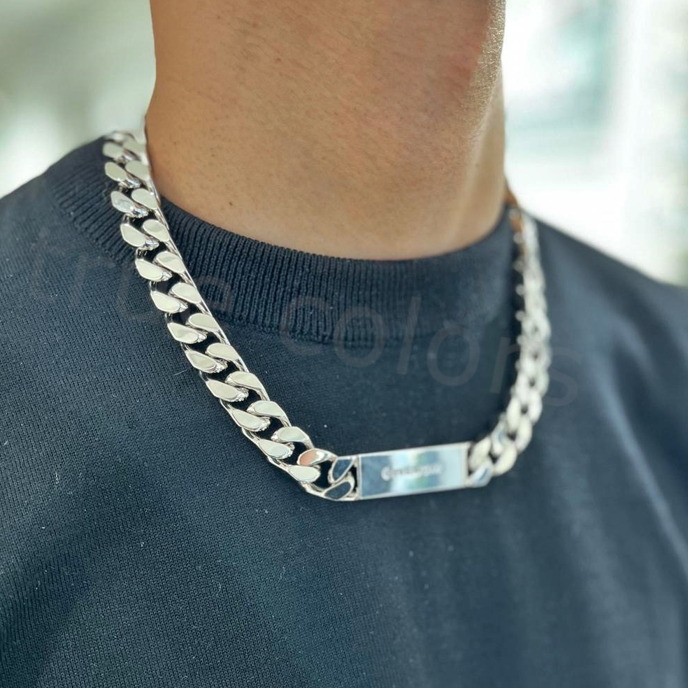 【VIP SALE】GIVENCHY ジバンシィ IDロゴ Link Chain チョーカー