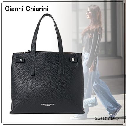 ブラック（黒）系 GIANNI CHIARINI(ジャンニ キアリーニ) トート