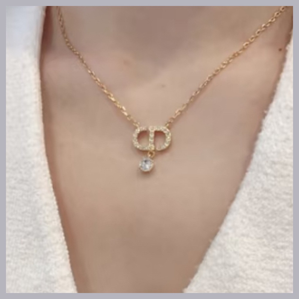 【上品で可愛い♪】Dior ネックレス