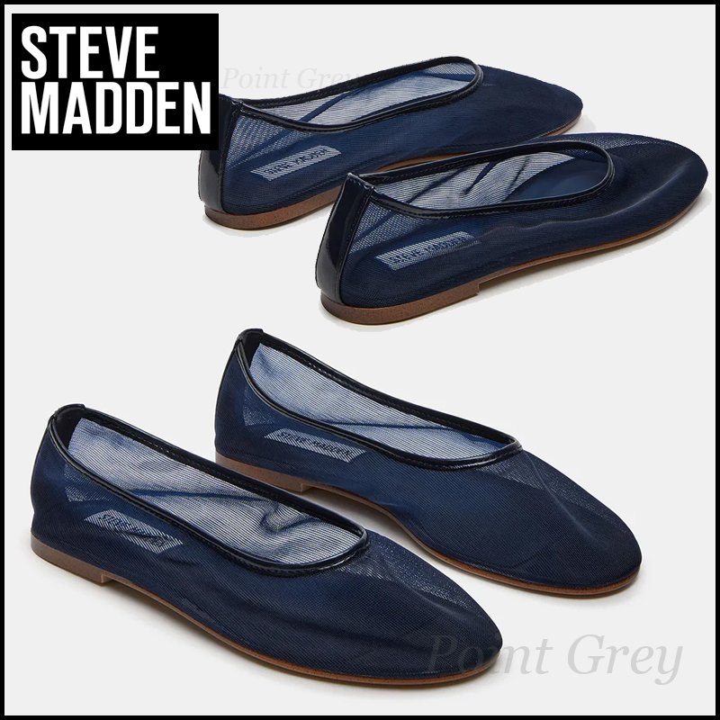 Steve Madden☆ シースルーメッシュ・フラット・バレエシューズ Steve Madden☆ シースルーメッシュ・フラット・バレエシューズ