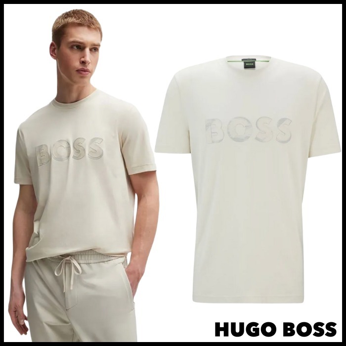 【関税込】HUGOBOSS ヒューゴボス BOSS Jagged 1 半袖Tシャツ