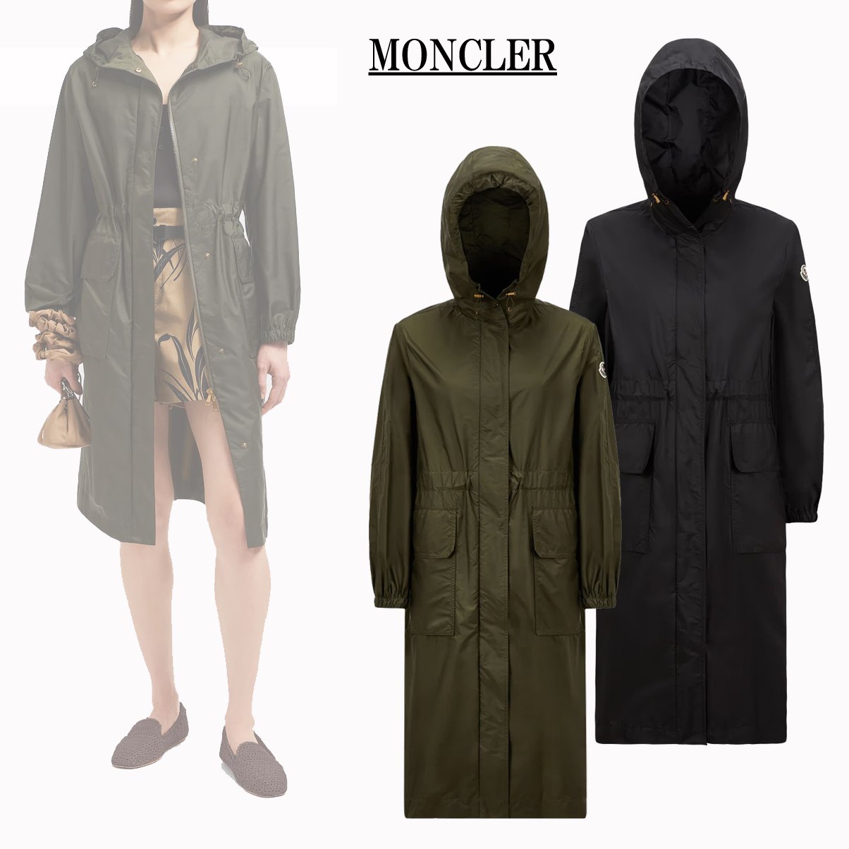 MONCLER モンクレール Hiengos レインコート