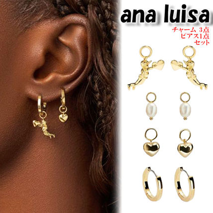 楽天市場】ana luisa アナルイサ ピアス 2個セット ELISE 14K