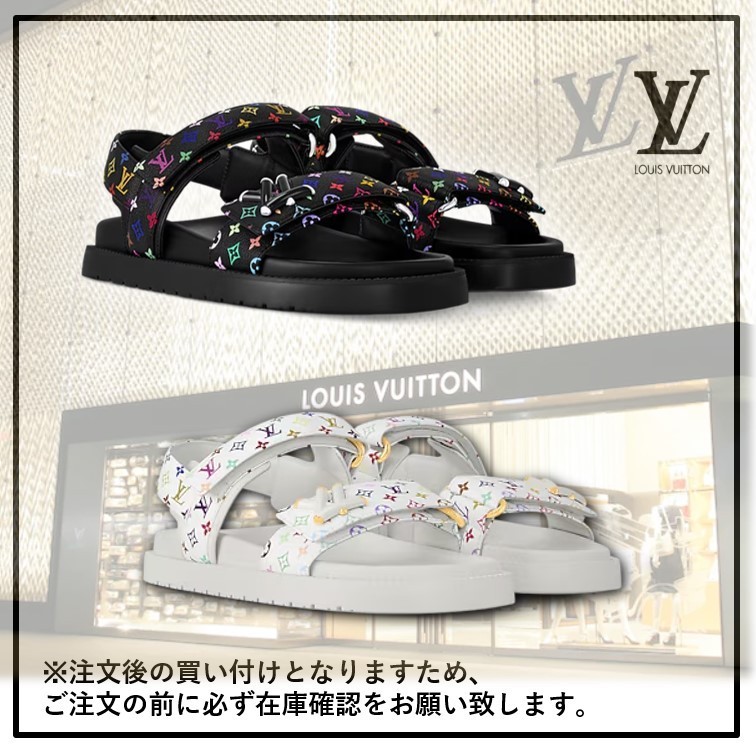 【大人気＊コラボ】LV x TM フラット コンフォート サンダル