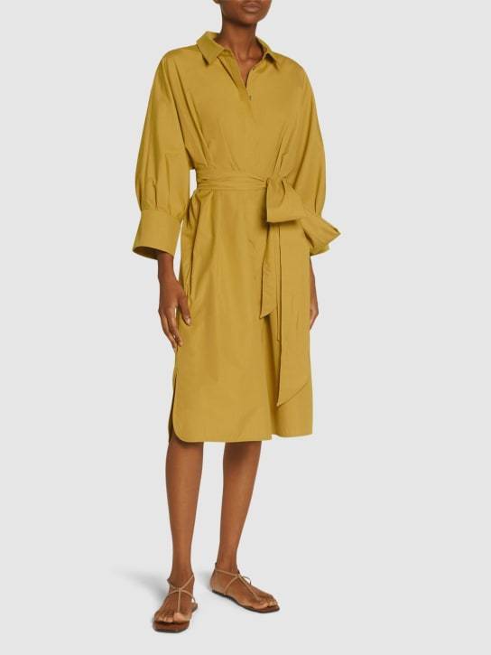 【★完売必至★】MAXMARA ☆ ポプリン シャツ ドレス TABATA 関税込み*S Max Mara* Tabata ポプリンベルテッドシャツドレス