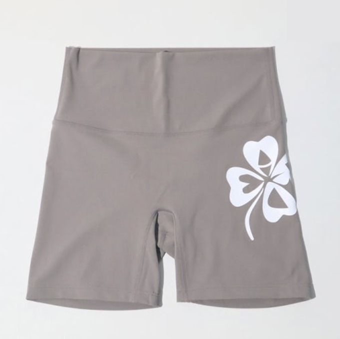 ○Mardi Mercredi○COMFORT biker MINI leggings CLOVER_BROWN