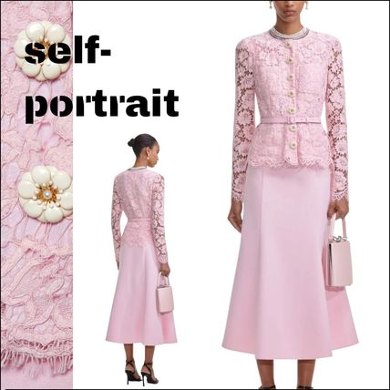 ピンク系 SELF PORTRAIT(セルフ・ポートレイト) ワンピース