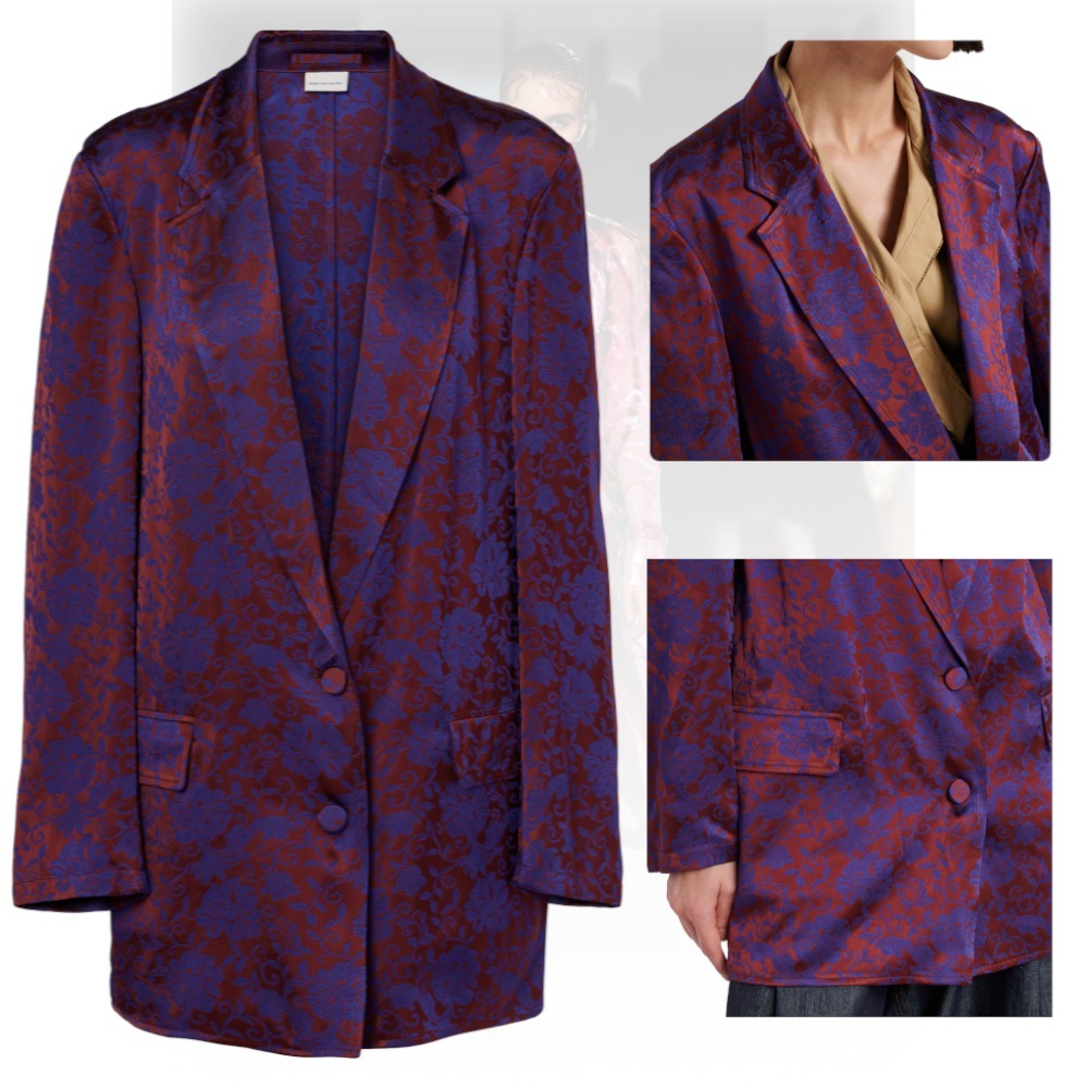 【DRIES VAN NOTEN】Floral jacquard blazer ブレザー