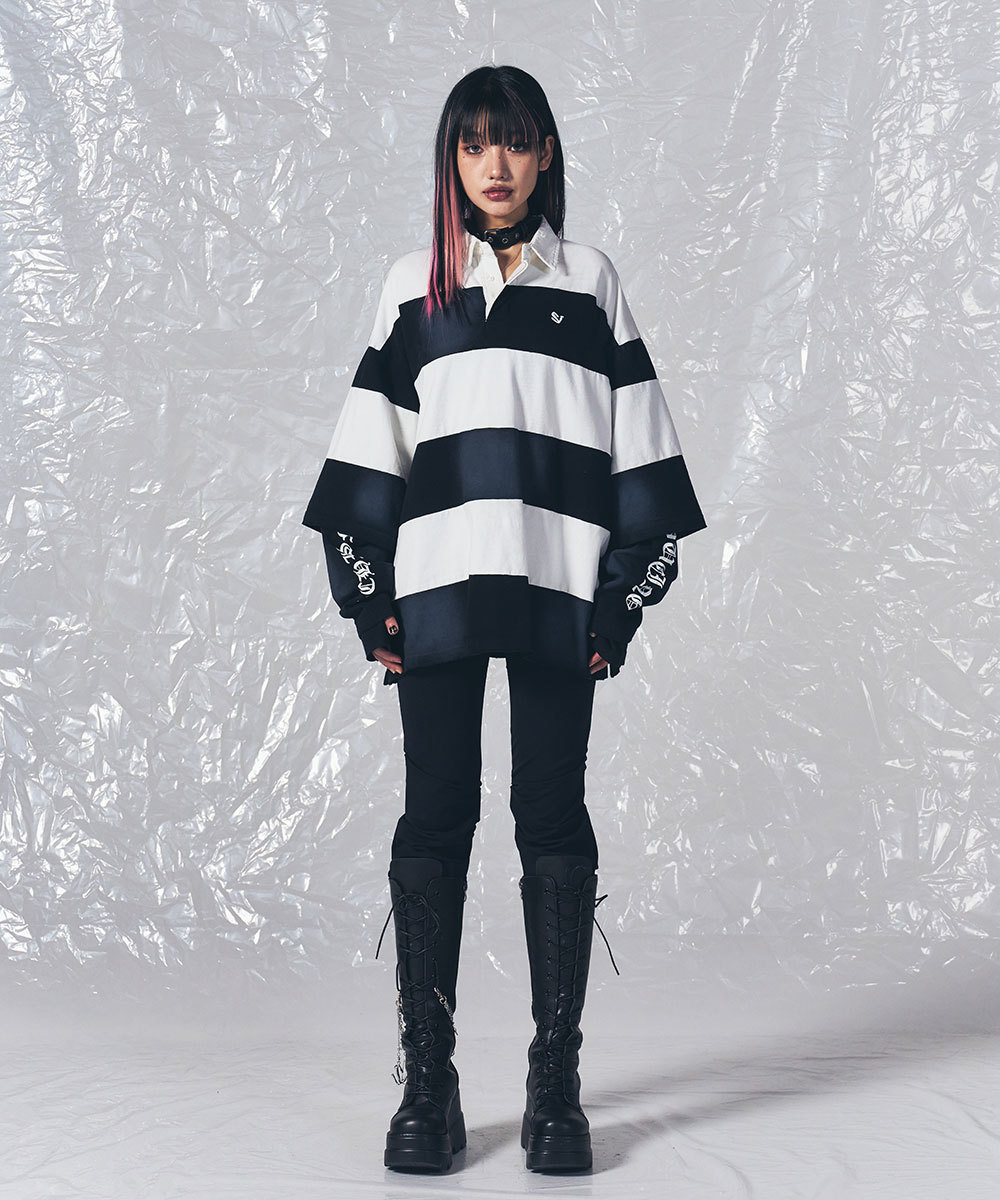 《SCHISM》 FR RUGBY LONG SLEEVES